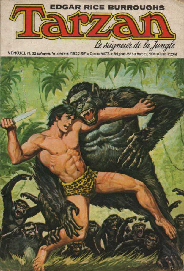 Scan de la Couverture Tarzan Nouvelle Srie n 22